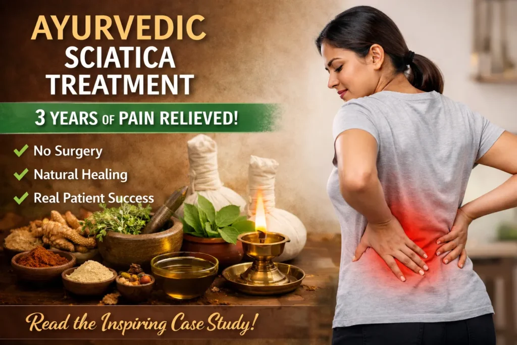 Ayurvedic Sciatica Treatment: 3-Year Pain Relief in 15 Days